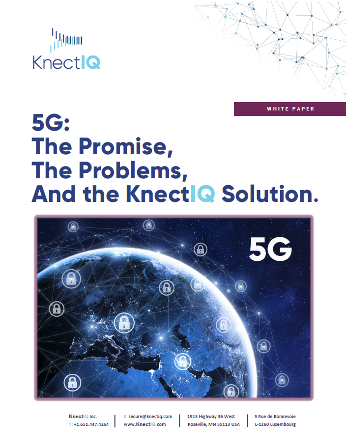 KnectIQ Whitepaper 5G Cybersecurity and National Intelligence Cover Sheet Image