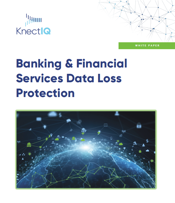 KnectIQ Whitepaper Banking/Finance Cover Sheet Image