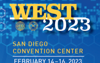 2023West Tradeshow Logo Graphic