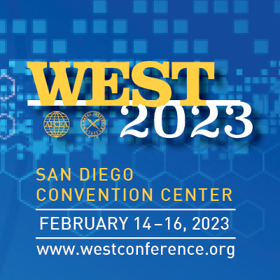 2023West Tradeshow Logo Graphic